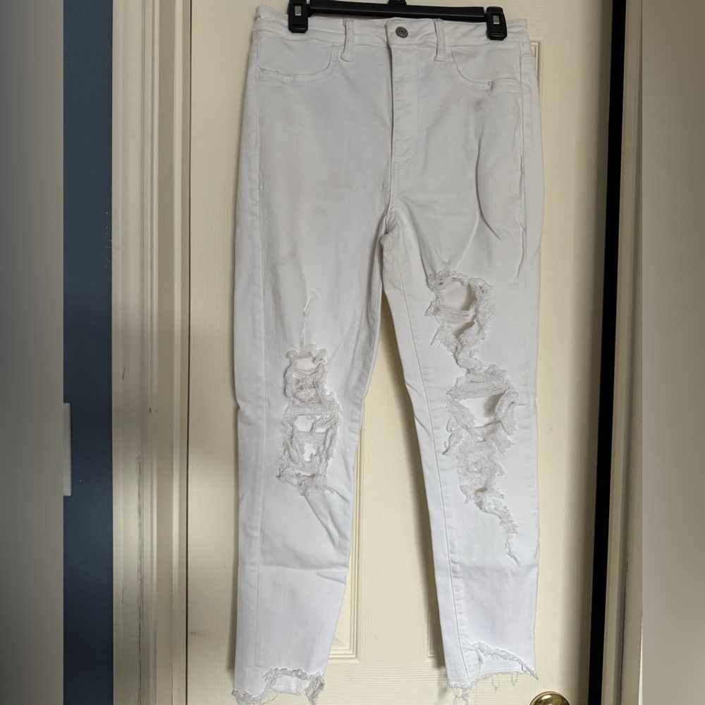 American Eagle Super High Rise Jegging Crop!